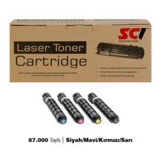 SCI CANON EXV-55 SET MUADİL TONER  87.000 SAYFA  SİYAH/MAVİ/KIRMIZI/SARI