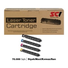 SCI KYOCERA TK-8335 SET MUADİL TONER  70.000 SAYFA  SİYAH/MAVİ/KIRMIZI/SARI