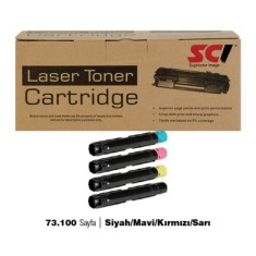 SCI XEROX C7020 SET MUADİL TONER  73.100 SAYFA  SİYAH/MAVİ/KIRMIZI/SARI